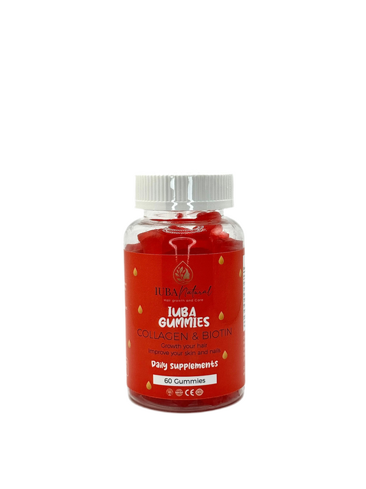 Iuba Gummies Collagen and Biotin- 60 Gummies