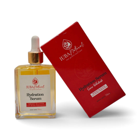 IUBA Hydration Hair Serum con Ácido Hialuronico 2.5 oz