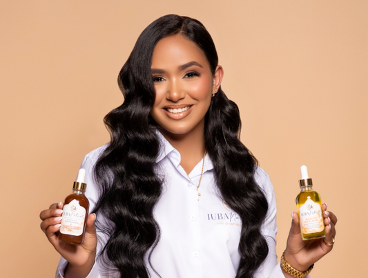 Small duo Iuba Natural 4 oz drop & 2 oz oil