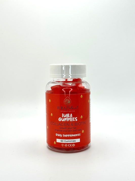 Iuba Gummies Collagen and Biotin- 60 Gummies