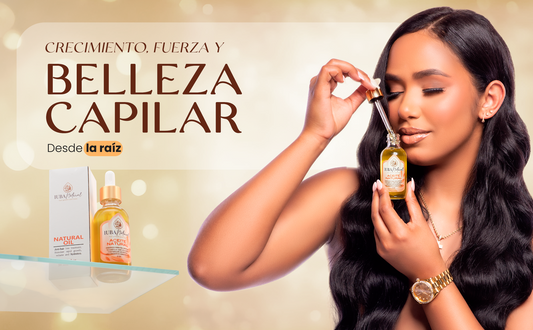 Small Iuba natural hair oil 2 oz ACEITE PEQUEÑO